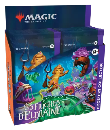 Magic The Gathering (MTG) : Les Friches d\'Eldraine Boîte de 12 Boosters Collector - Version Française