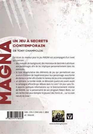 Magna : Dans l\'Ombre de Magna - Ecran