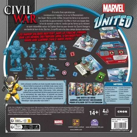 Marvel United : Civil War - Cmon