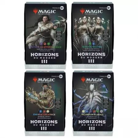 Modern Horizons 3 - Pack de 4 decks commander (français)