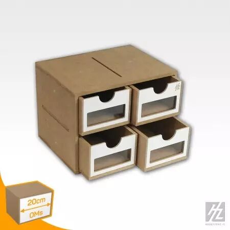 Module de tiroirs x 4 - Hobbyzone 