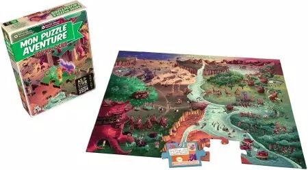 Mon Puzzle Aventure : Voyage en Terre Ocre - Mathilde Malburet, Antonin Boccarra, Romaric Galonnier - Gameflow