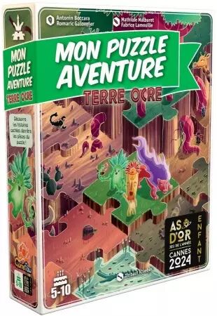 Mon Puzzle Aventure : Voyage en Terre Ocre - Mathilde Malburet, Antonin Boccarra, Romaric Galonnier - Gameflow