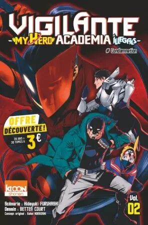 My Hero Academia Illegals - Vigilante - Tome 02 - Ki-oon