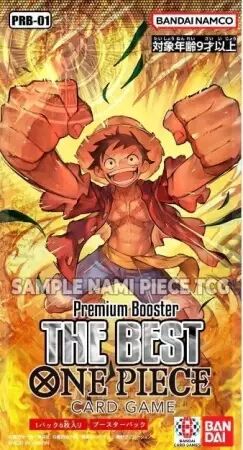 One Piece JCC - The Best Premium Booster Display  PRB01  Japonais  10 boosters de 6 cartes 