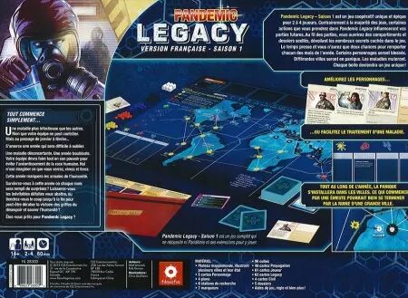 Pandemic Legacy : Saison 1 (Bleu)