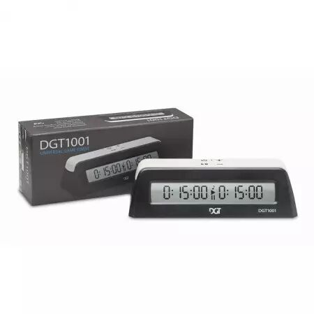 Pendule echecs DGT 1001 Black