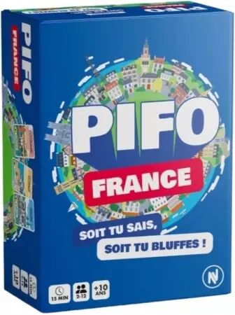 Pifo France - Jeu de géographie -  Génépi Éditions