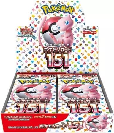 Pokémon - Boîte de 20 Boosters 151 Japonais (SV2a 151)