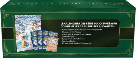 Pokémon : Calendrier des fêtes 2024