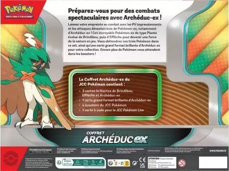 Pokemon - Coffret 4 boosters - Archéduc-ex Octobre 2024 