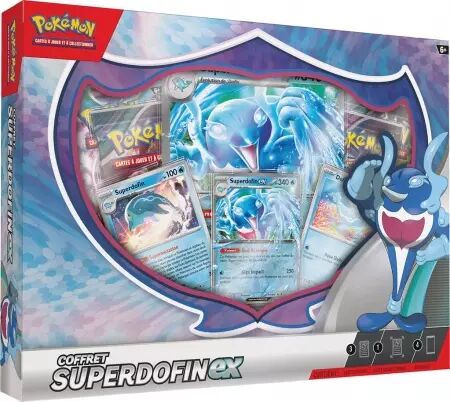 Pokemon - Coffret 4 boosters - Superdofin-ex (juin 2024)