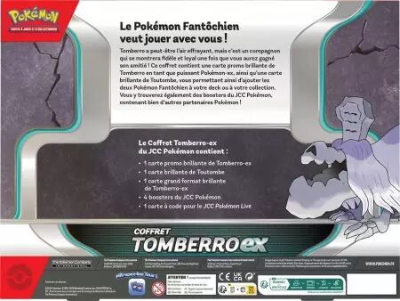 Pokemon - Coffret 4 boosters - Tomberro-ex Octobre 2024 