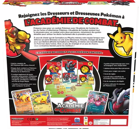 Pokémon : Coffret Académie de Combat V3 (2024)