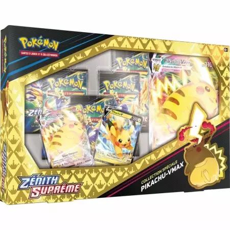 Pokemon : Coffret Pikachu VMAX - Zénith Suprême 12.5 FR