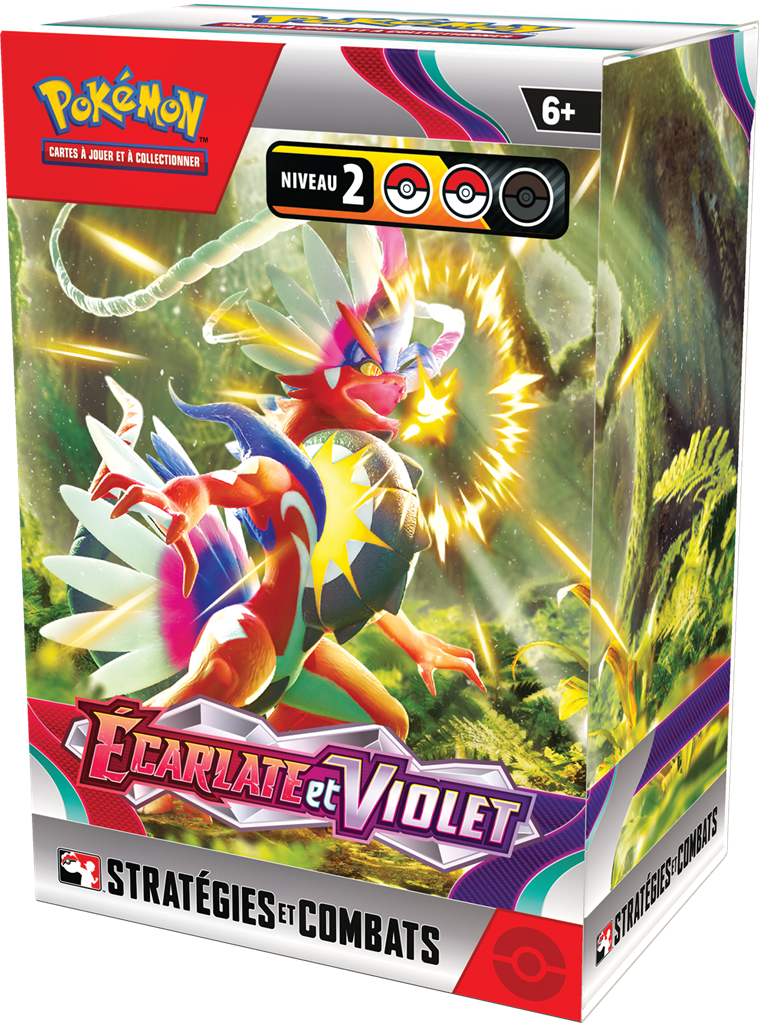Pokémon Pack Stratégie et Combat EV01 Ecarlate et Violet