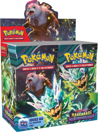 Pokemon EV06 - Display 24 Boosters Écarlate et Violet Mascarade Crépusculaire (fr)