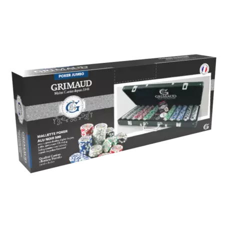 Poker - Malette Premium Grimaud 500 Jetons