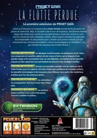 Projet Gaia - Extension La Flotte Perdue - H. Ostertag et J. Drögmüller - Super Meeple