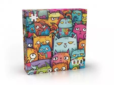 Puzzle Abi 1000 pièces - Multicoloured Cats