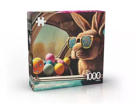 Puzzle Abi 1000 pièces - Stylish Rabbit