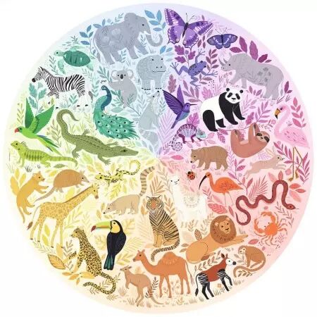 Puzzle Circle of colors - Animaux - 500p.