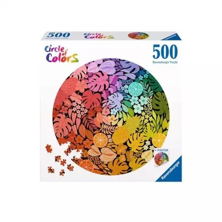 Puzzle Circle of colors - Tropical - 500p.