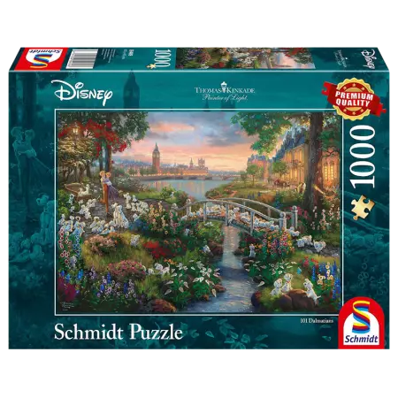 Puzzle Disney - Schmidt - Puzzle 1000 pièces - Les 101 Dalmatiens