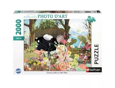 Puzzle Nathan - Curieux Jardin - 2000p. 