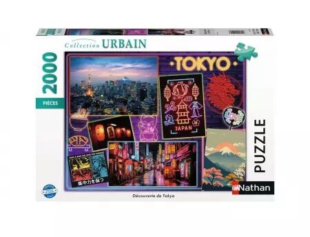 Puzzle Nathan - Découverte de Tokyo - 2000p. 