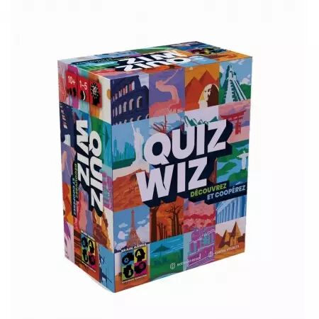 QuizWiz - Jeu de géographie -  Brain Games