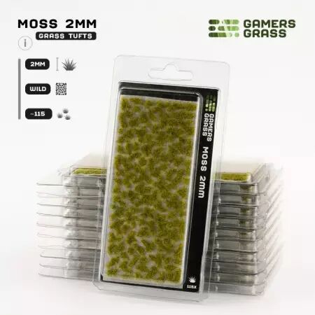 Regular Tuft : Moss 2mm - Gamers Grass