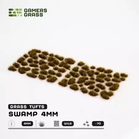 Regular Tuft : Swamp 4mm (wild) - Gamers Grass