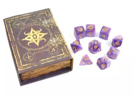 Seal of Yog-Sothoth set de dés - Nebula Polyhedral Set 