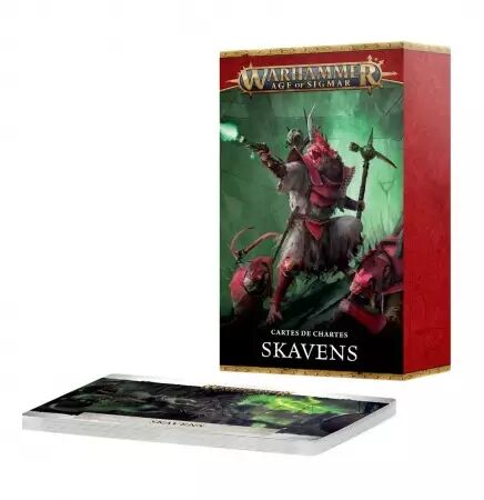 Skavens : Cartes De Chartes (français) - Warhammer Age of Sigmar - Games Workshop