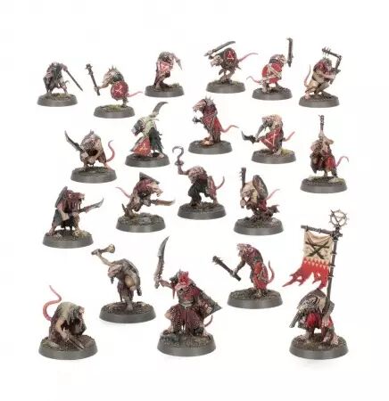 Skavens : Rats des Clans (Clanrats) - Warhammer Age of Sigmar