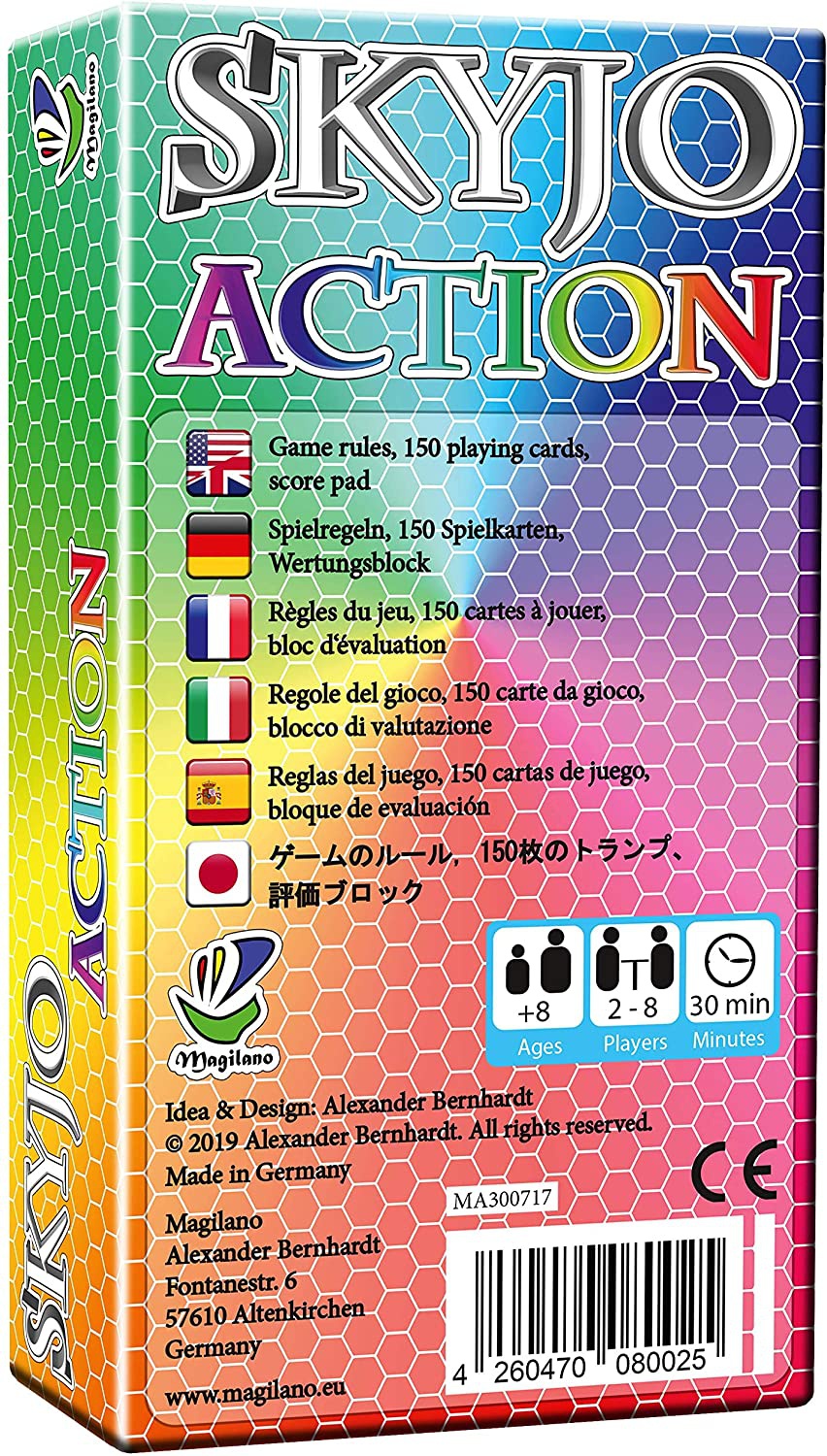 Acheter Skyjo Action - Magilano - Jeux de société - Le Passe Temps