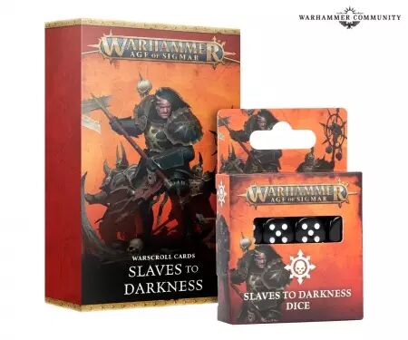 Slaves to Darkness : Cartes De Chartes (Français) - Warhammer Age of Sigmar