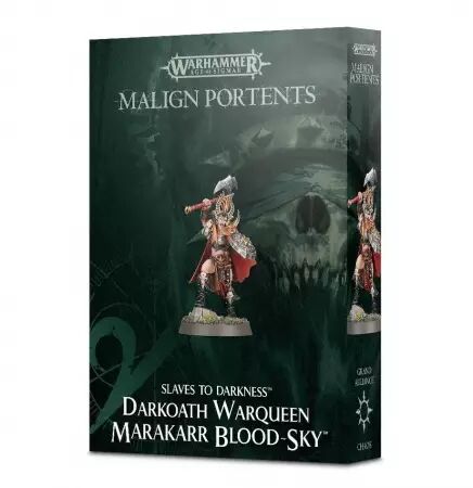 Slaves to Darkness: Darkoath Warqueen Marakarr Blood-sky - Warhammer Age of Sigmar