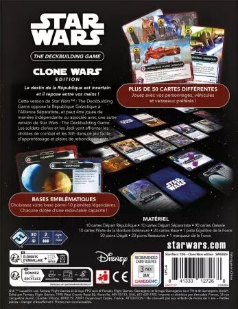 Star Wars : The Deck Building Game - Clone Wars