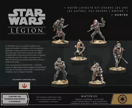 Star Wars Légion : 5e Frère & 7e Sur - Extension Agent