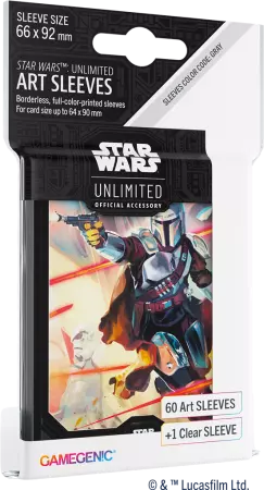 Stars Wars Unlimited - Art Sleeves - Mandalorian