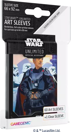 Stars Wars Unlimited - Art Sleeves - Moff Gideon