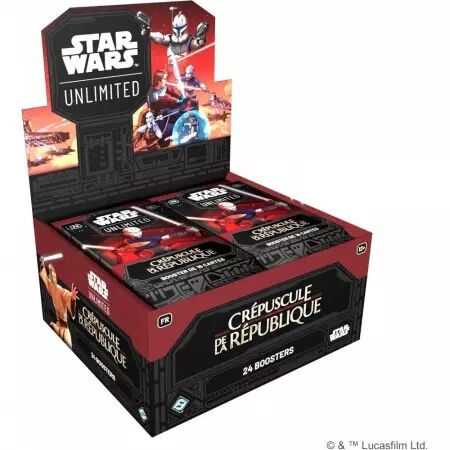 Stars Wars Unlimited - Crépuscule de la Galaxie - Boîte (display) de 24 Boosters Français