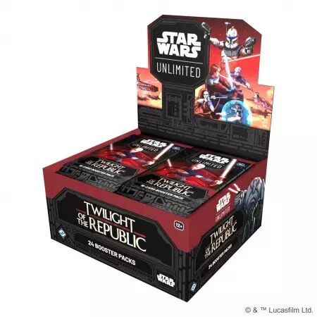 Stars Wars Unlimited - Twilight of the Republic - Box of 24 Boosters (English)