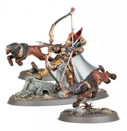 Stormcast Eternals - Chevalier-Judicator avec Gryph-dogues - Warhammer Age of Sigmar