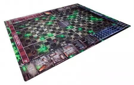 Tapis Blood Bowl - Egouts - 90cm x 70cm  single-sided rubber mat 