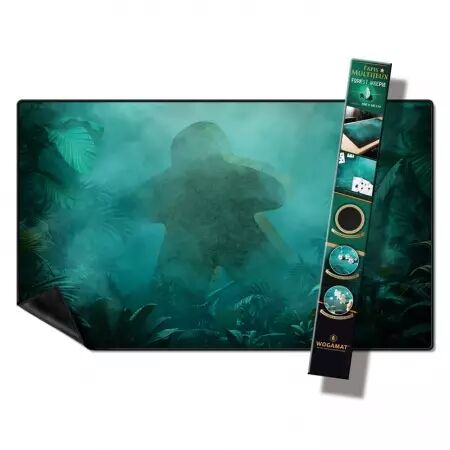 Tapis Multijeux Forest Meeple (60 cm x 100 cm)