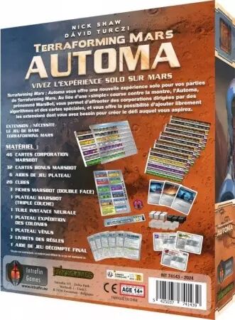 Terraforming Mars : Extension Automa  VF