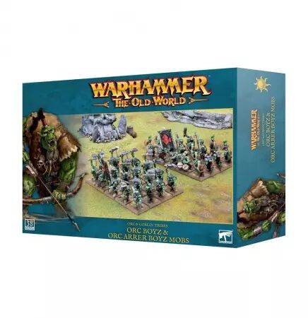 Tribus d\'orques et Gobelins : Bande de Boyz Orques et de Flèch\' Boyz Orques - Warhammer the Old World